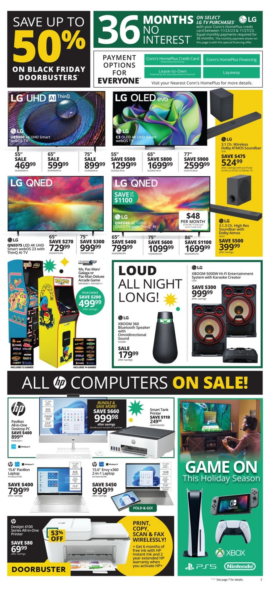 Conn's Home Plus September 2024 Weekly Sales, Deals, Discounts and Digital Coupons.