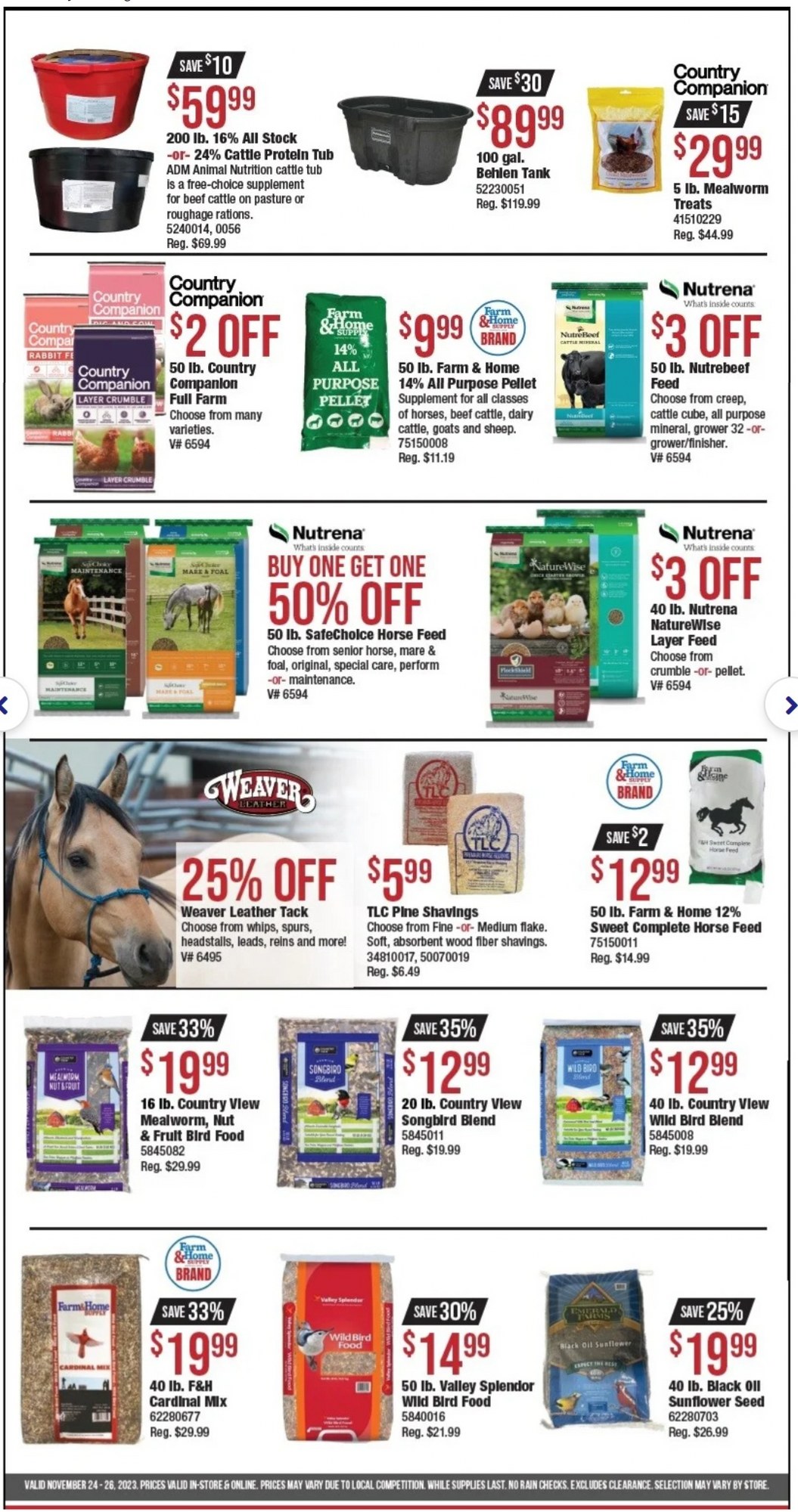 Farm and Home Supply September 2024 Weekly Sales, Deals, Discounts and Digital Coupons.