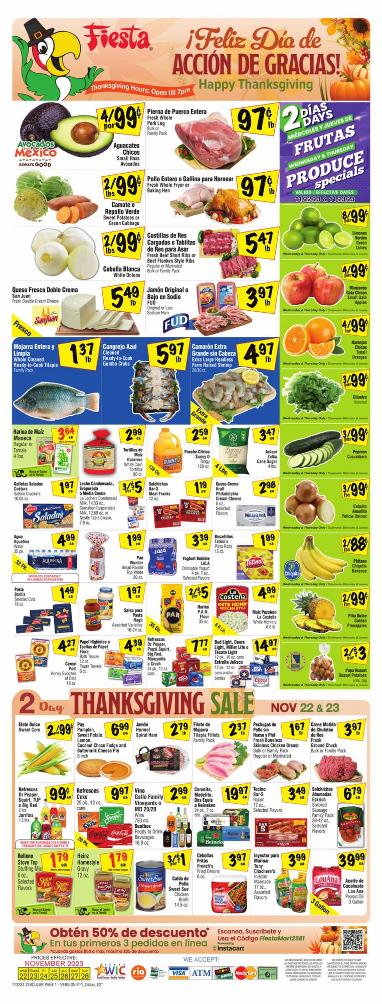 Fiesta Mart Black Friday July 2024 Weekly Sales, Deals, Discounts and Digital Coupons.