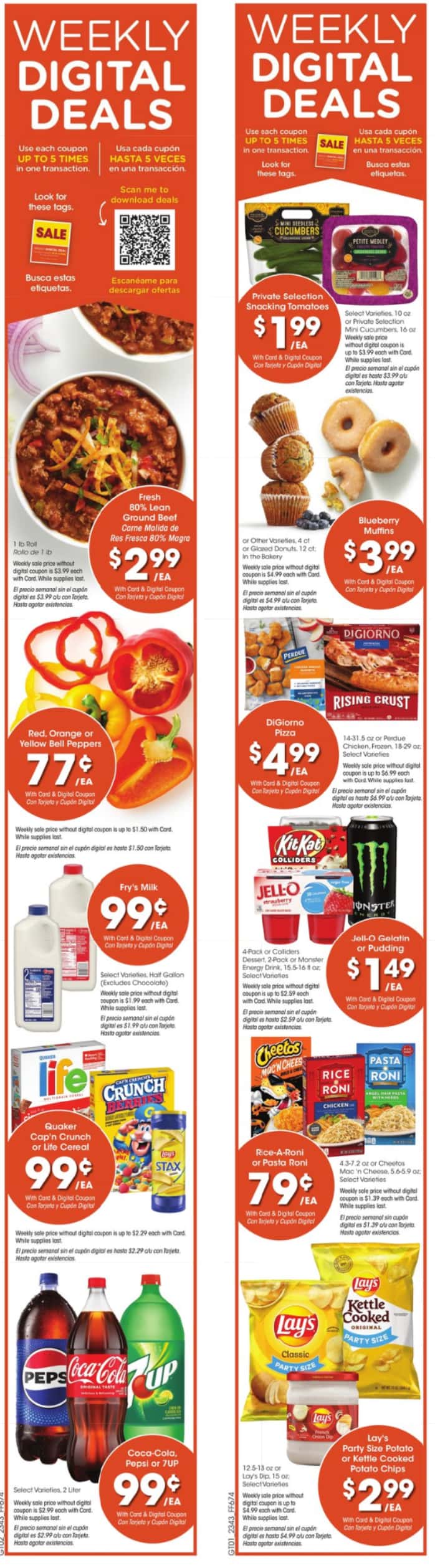 Fry's Food Black Friday July 2024 Weekly Sales, Deals, Discounts and Digital Coupons.