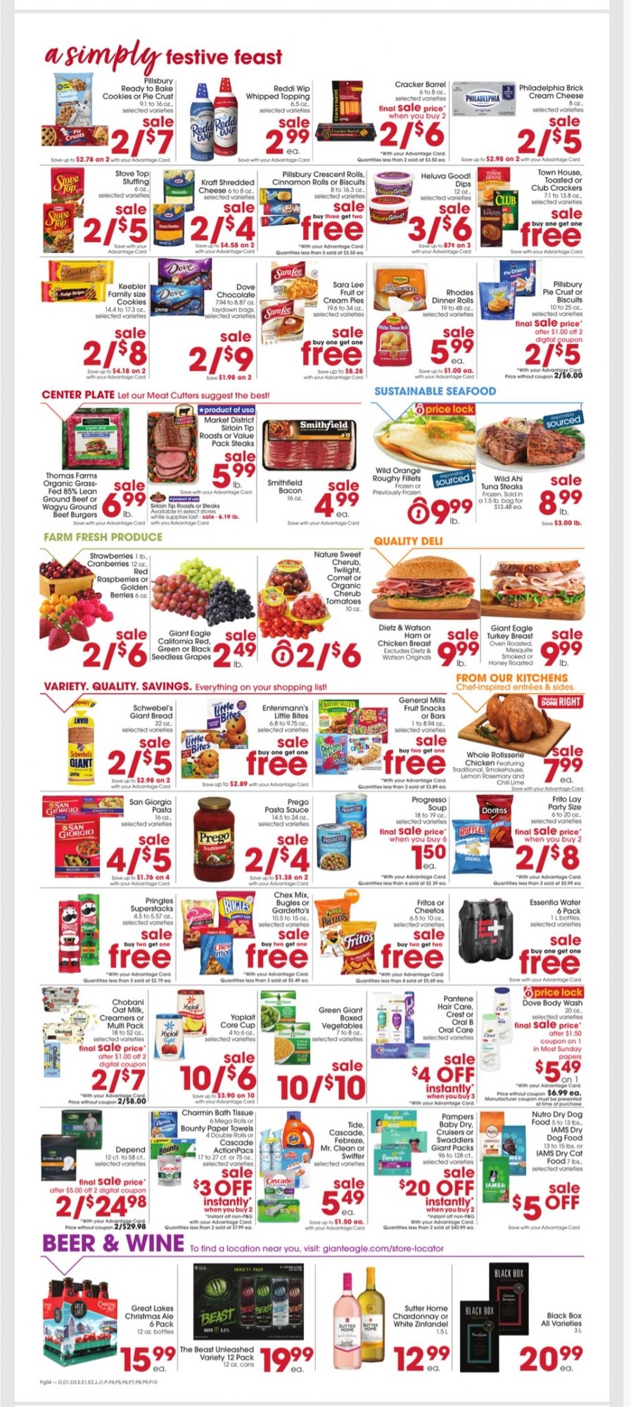 Giant Eagle Black Friday July 2024 Weekly Sales, Deals, Discounts and Digital Coupons.