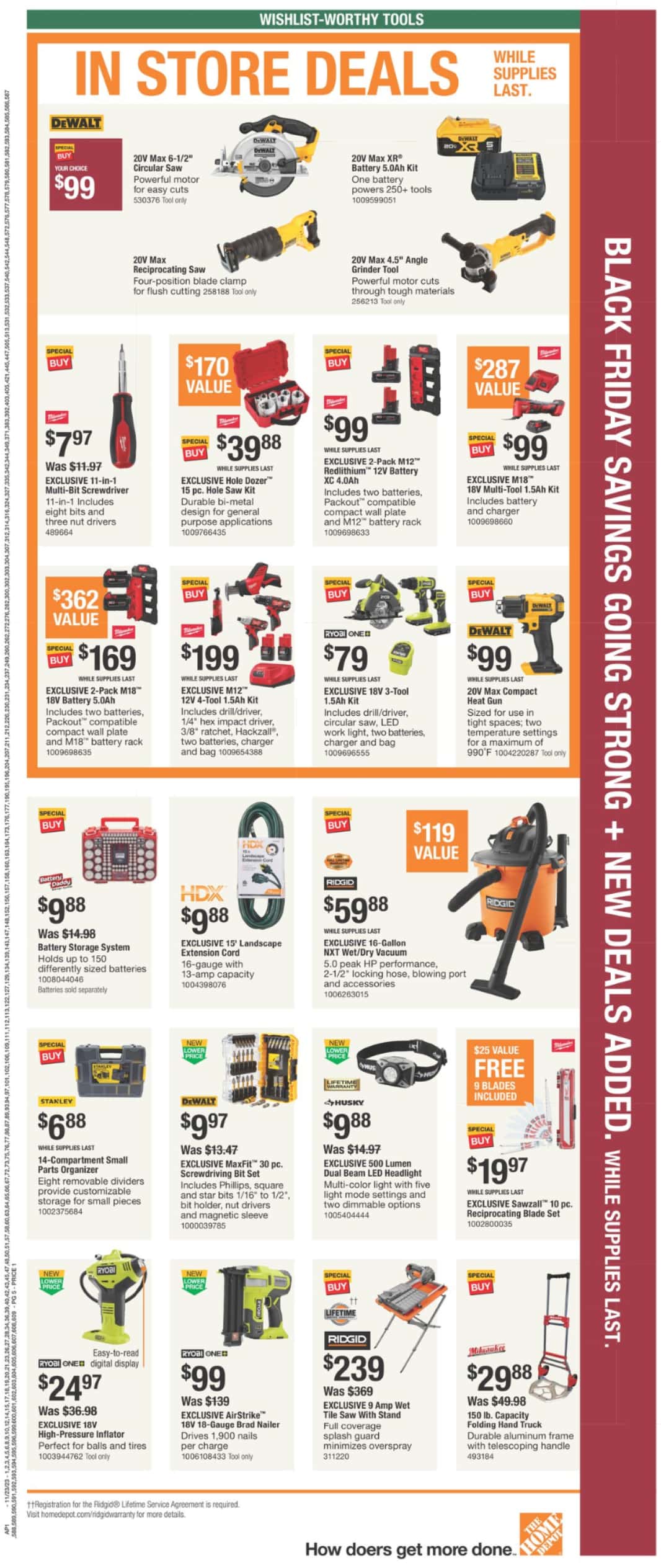 Home Depot Black Friday July 2024 Weekly Sales, Deals, Discounts and Digital Coupons.
