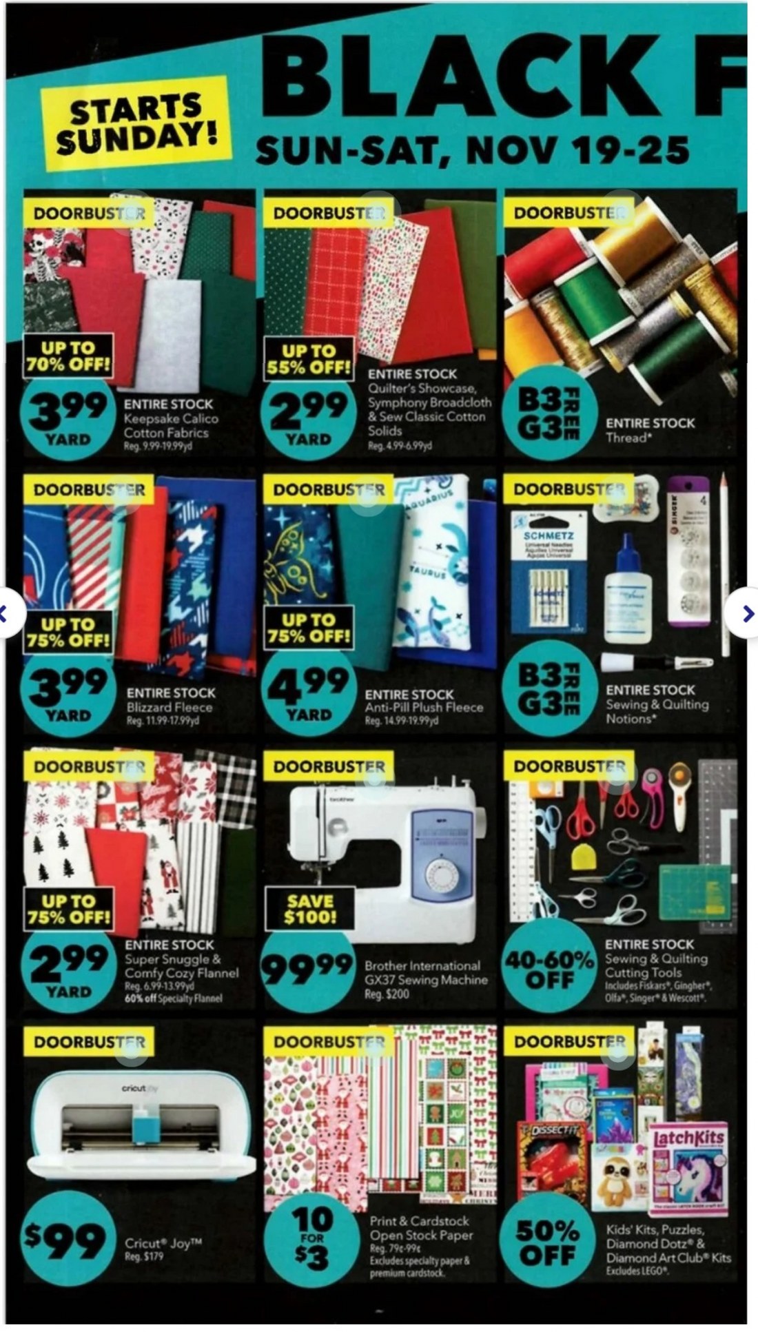 Joann September 2024 Weekly Sales, Deals, Discounts and Digital Coupons.