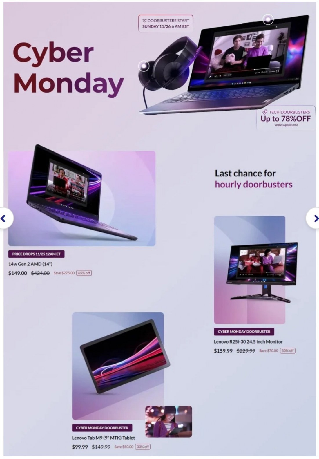 Lenovo Black Friday September 2024 Weekly Sales, Deals, Discounts and Digital Coupons.