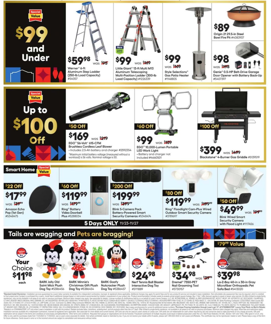 Lowe's Black Friday July 2024 Weekly Sales, Deals, Discounts and Digital Coupons.