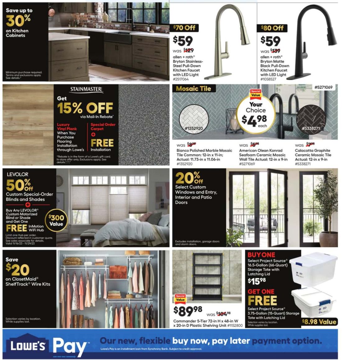Lowe's Black Friday July 2024 Weekly Sales, Deals, Discounts and Digital Coupons.