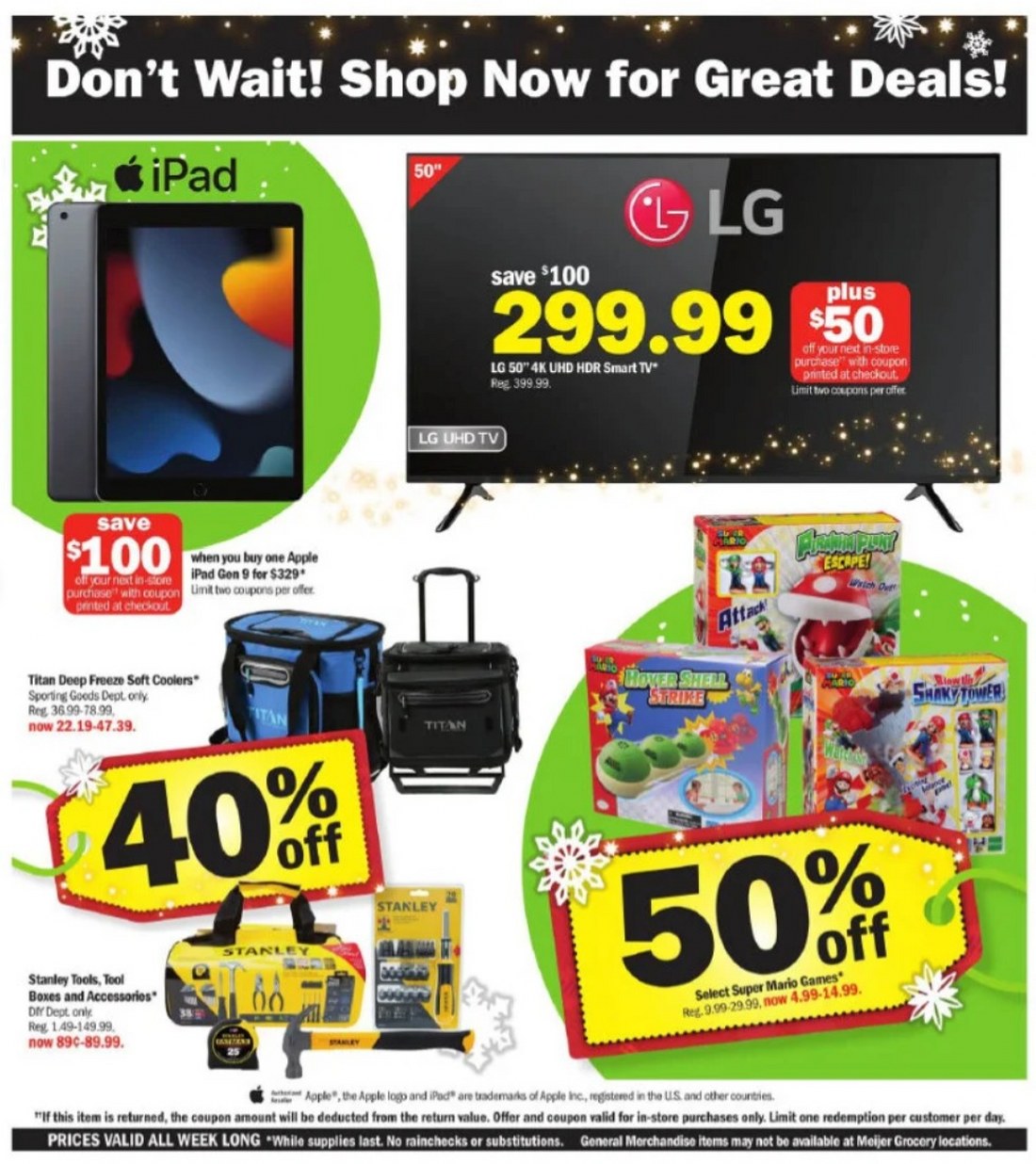 Meijer Black Friday July 2024 Weekly Sales, Deals, Discounts and Digital Coupons.