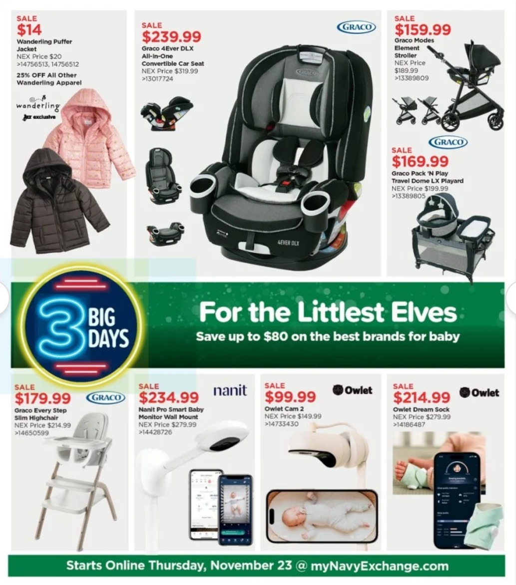 Navy Exchange Black Friday September 2024 Weekly Sales, Deals, Discounts and Digital Coupons.