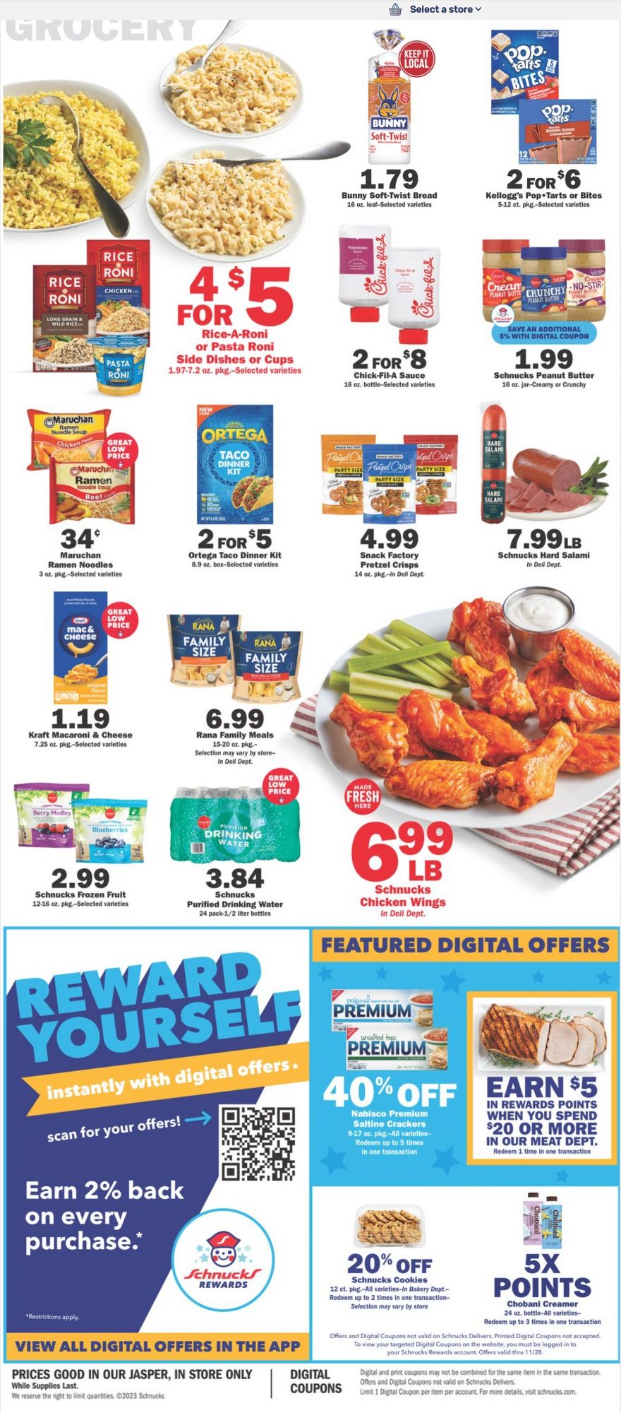 Schnucks Black Friday July 2024 Weekly Sales, Deals, Discounts and Digital Coupons.