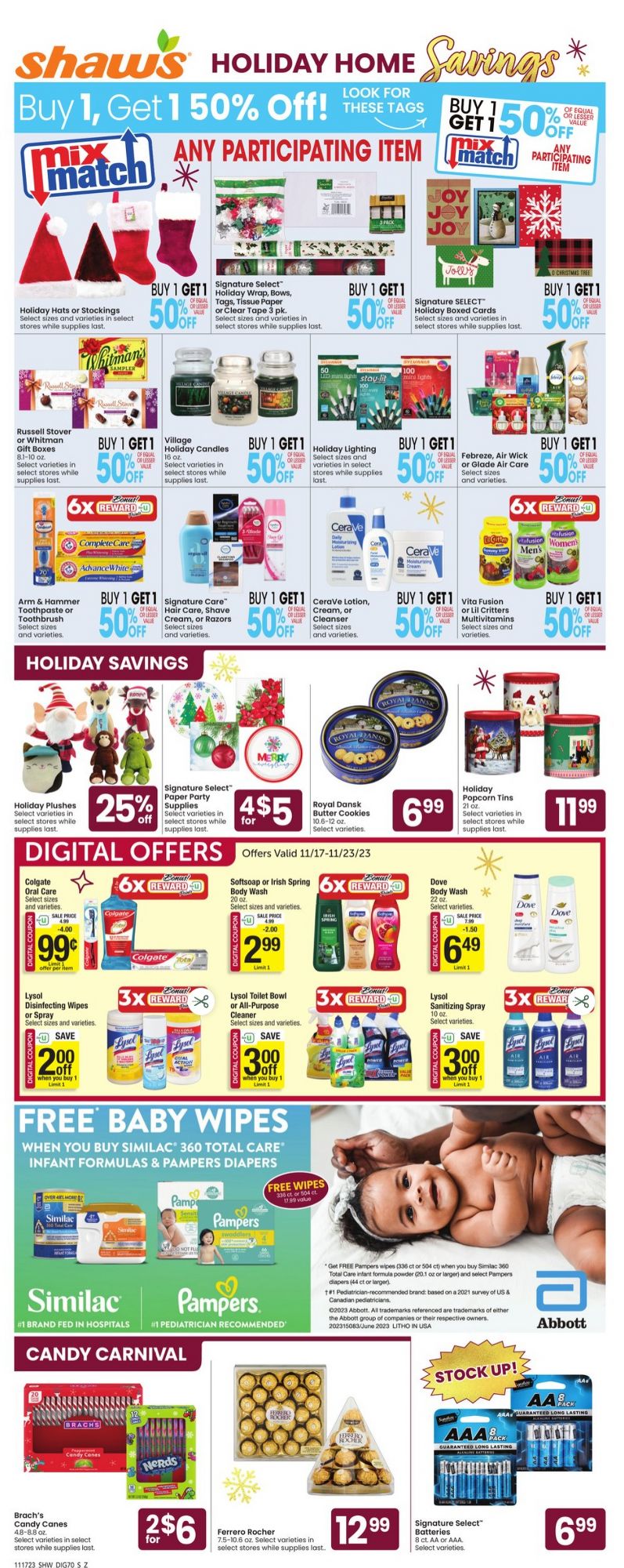 Shaw's Black Friday July 2024 Weekly Sales, Deals, Discounts and Digital Coupons.