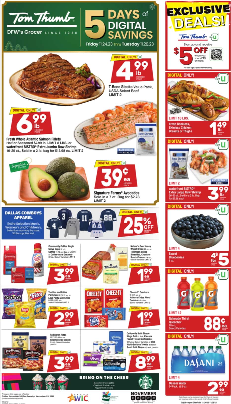 Tom Thumb Black Friday July 2024 Weekly Sales, Deals, Discounts and Digital Coupons.