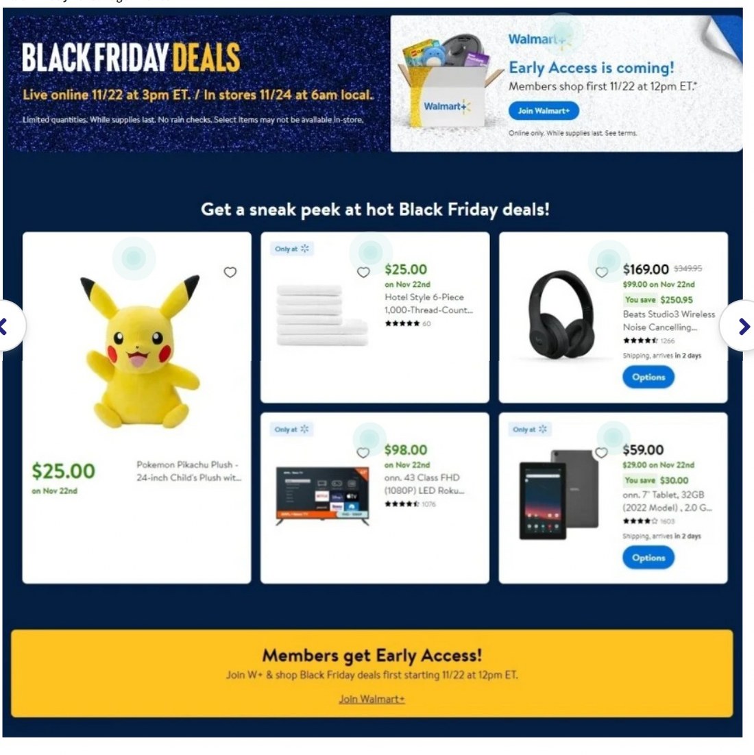 Walmart Black Friday July 2024 Weekly Sales, Deals, Discounts and Digital Coupons.