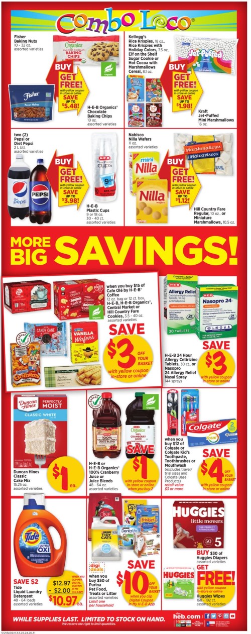 HEB Christmas July 2024 Weekly Sales, Deals, Discounts and Digital Coupons.