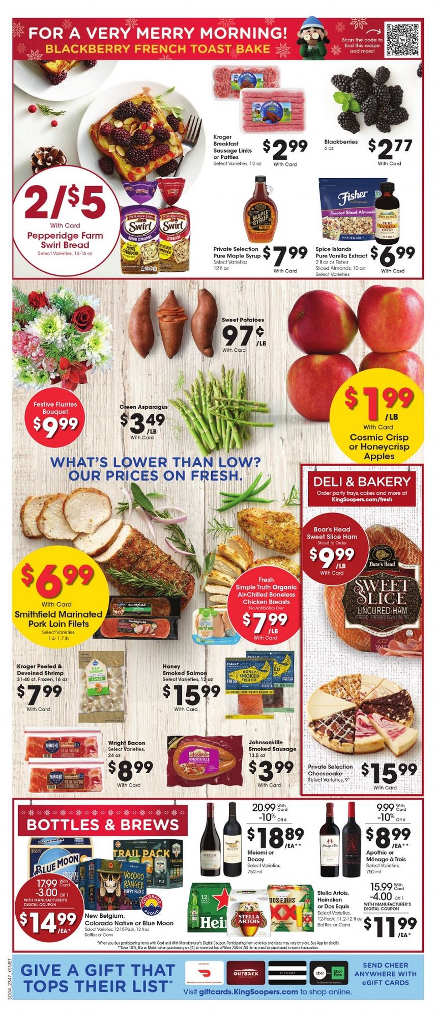 King Soopers Christmas July 2024 Weekly Sales, Deals, Discounts and Digital Coupons.