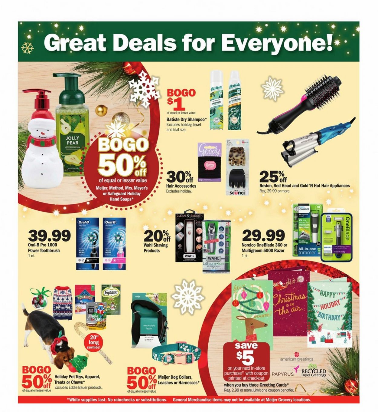 Meijer Christmas July 2024 Weekly Sales, Deals, Discounts and Digital Coupons.