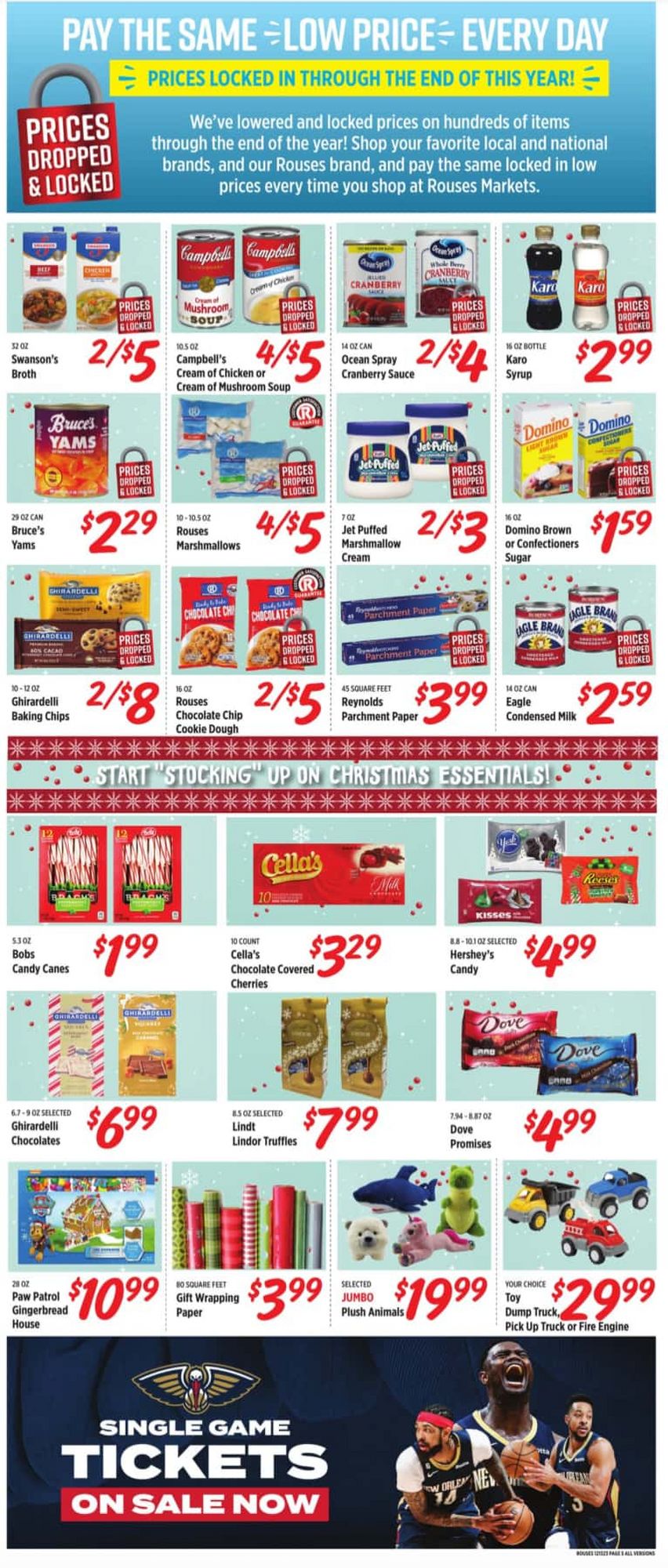Rouses Christmas July 2024 Weekly Sales, Deals, Discounts and Digital Coupons.
