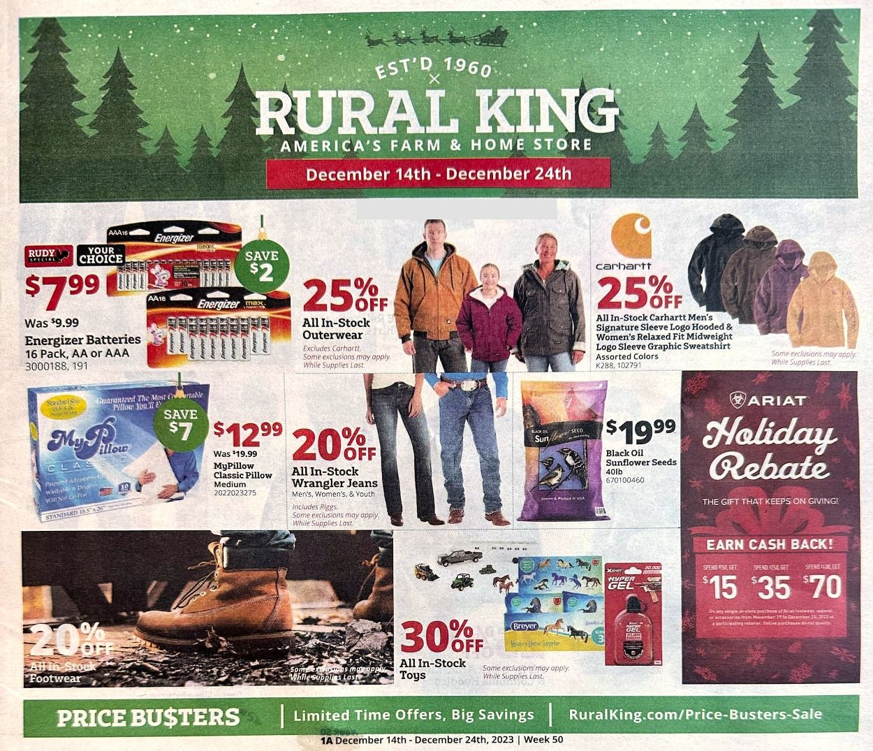 Rural King Christmas July 2024 Weekly Sales, Deals, Discounts and Digital Coupons.