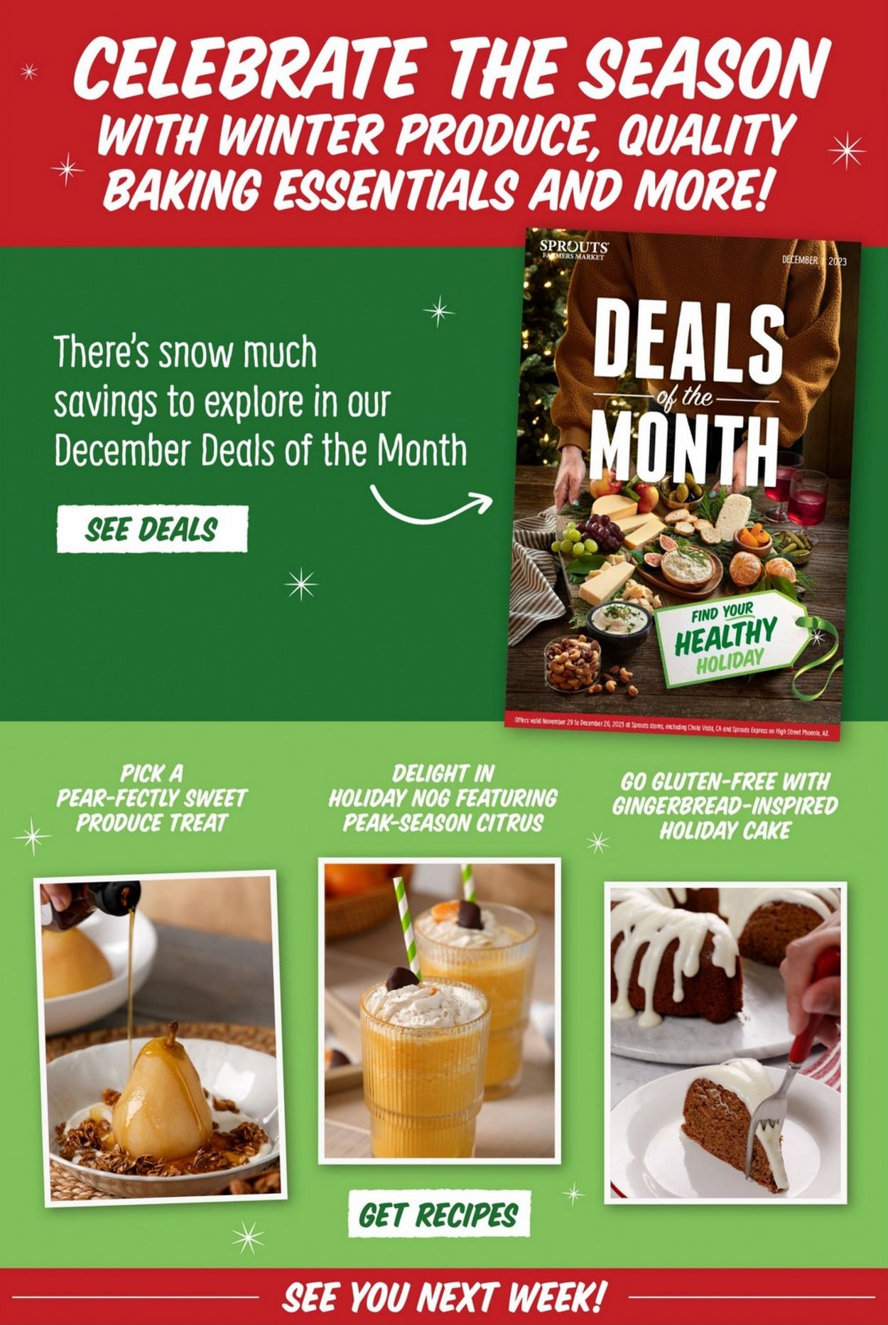 Sprouts Christmas July 2024 Weekly Sales, Deals, Discounts and Digital Coupons.