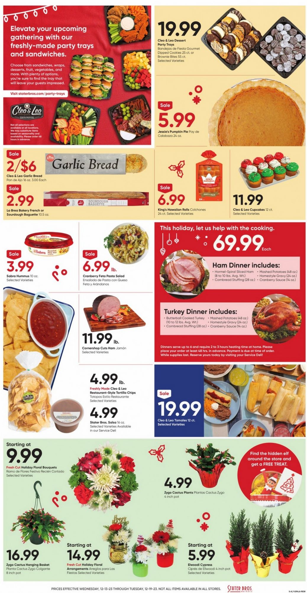 Stater Bros Christmas July 2024 Weekly Sales, Deals, Discounts and Digital Coupons.