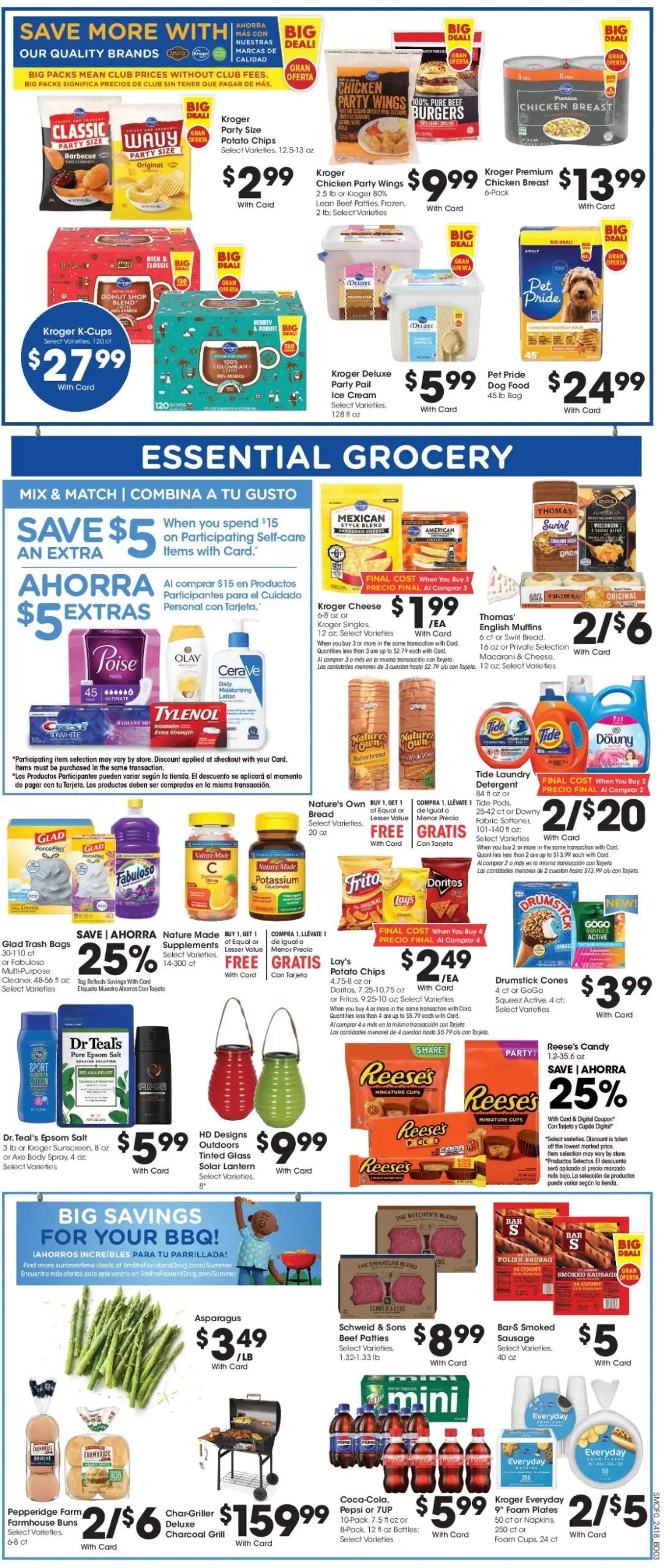 Smith's July 2024 Weekly Sales, Deals, Discounts and Digital Coupons.
