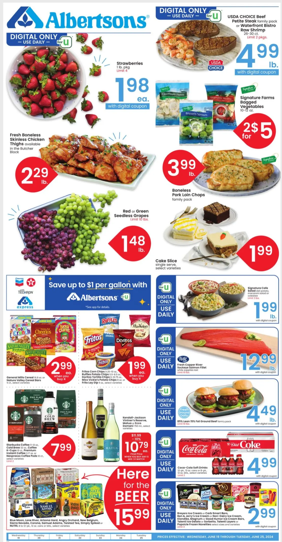 Albertsons Weekly Ad July 2024 Weekly Sales, Deals, Discounts and Digital Coupons.