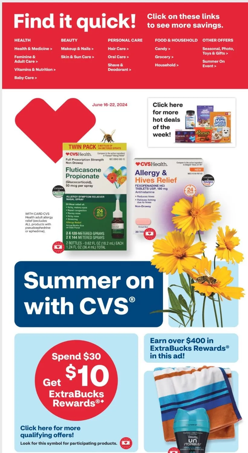 CVS July 2024 Weekly Sales, Deals, Discounts and Digital Coupons.