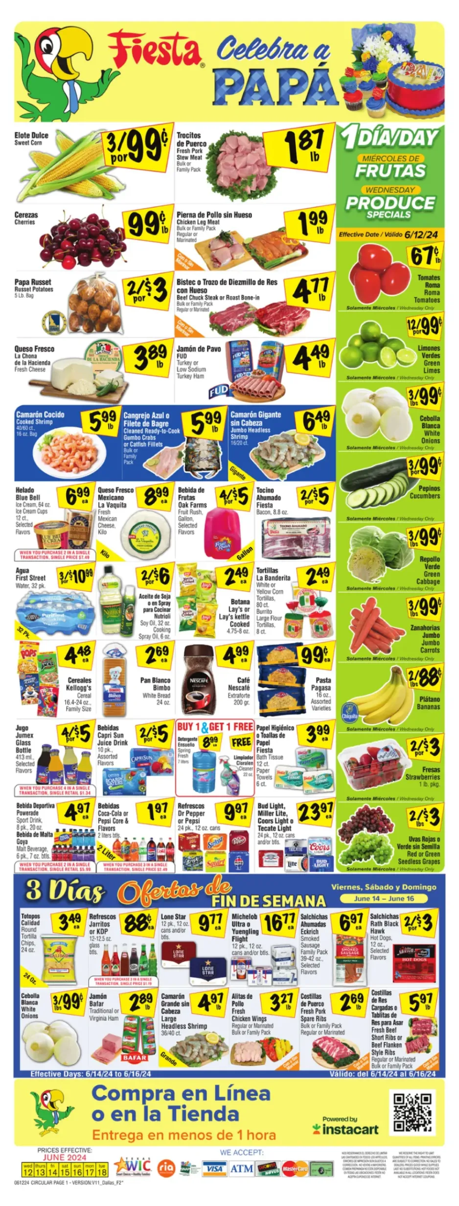 Fiesta Mart Weekly Ad July 2024 Weekly Sales, Deals, Discounts and Digital Coupons.