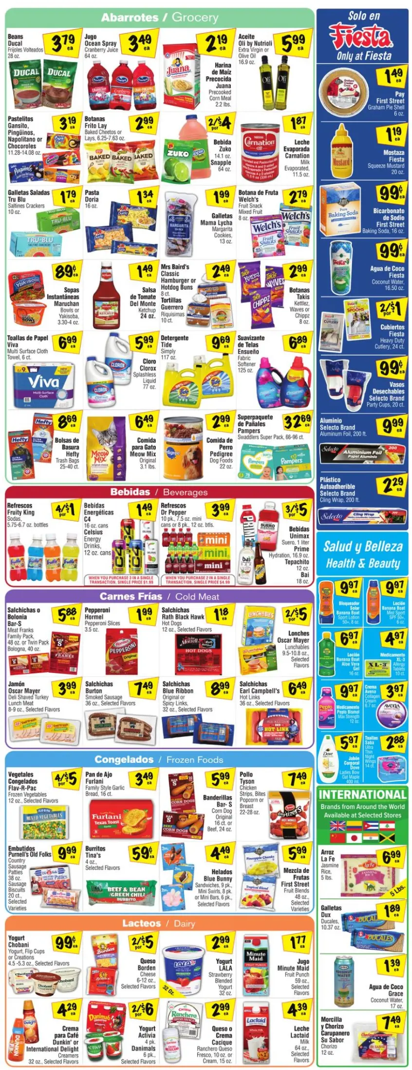 Fiesta Mart July 2024 Weekly Sales, Deals, Discounts and Digital Coupons.