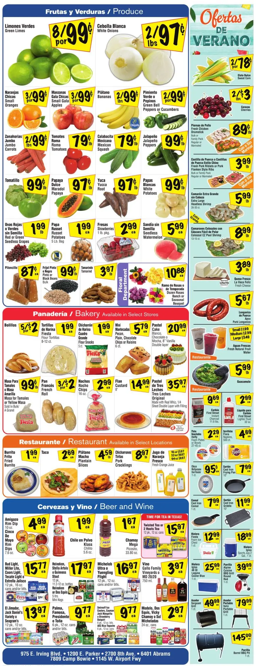 Fiesta Mart July 2024 Weekly Sales, Deals, Discounts and Digital Coupons.