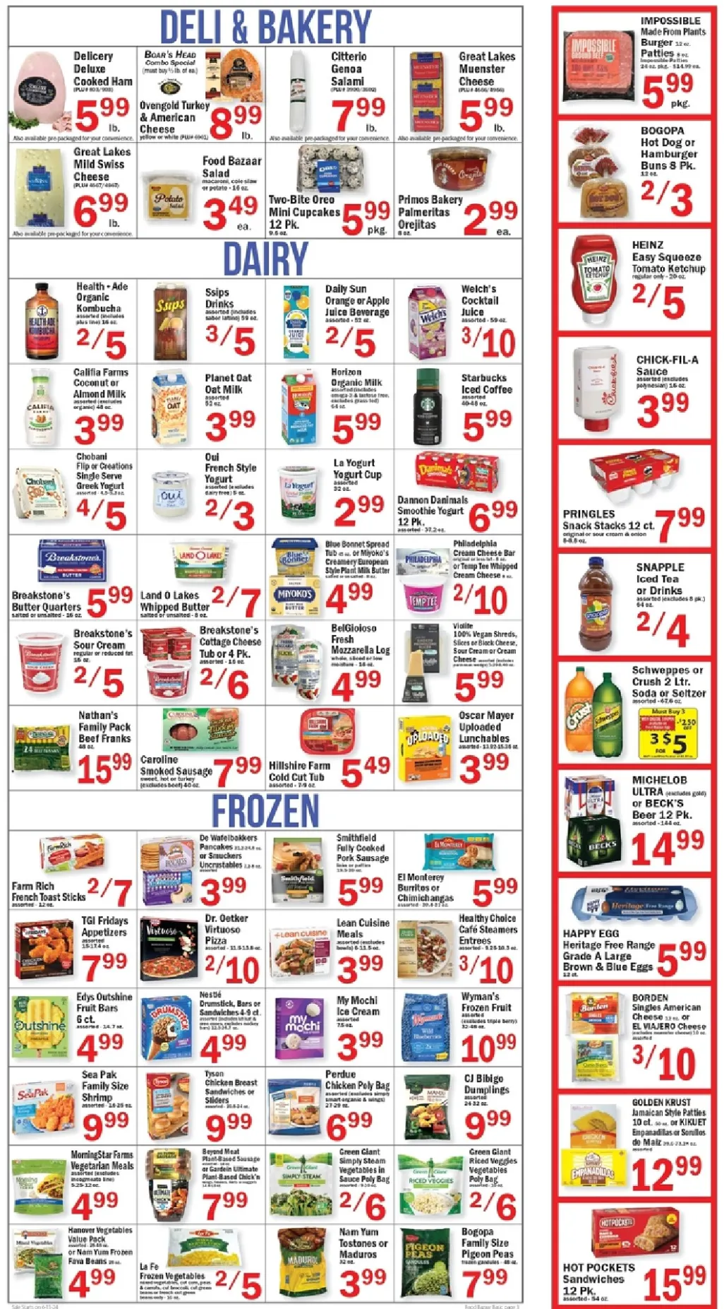 Food Bazaar Weekly Ad July 2024 Weekly Sales, Deals, Discounts and Digital Coupons.