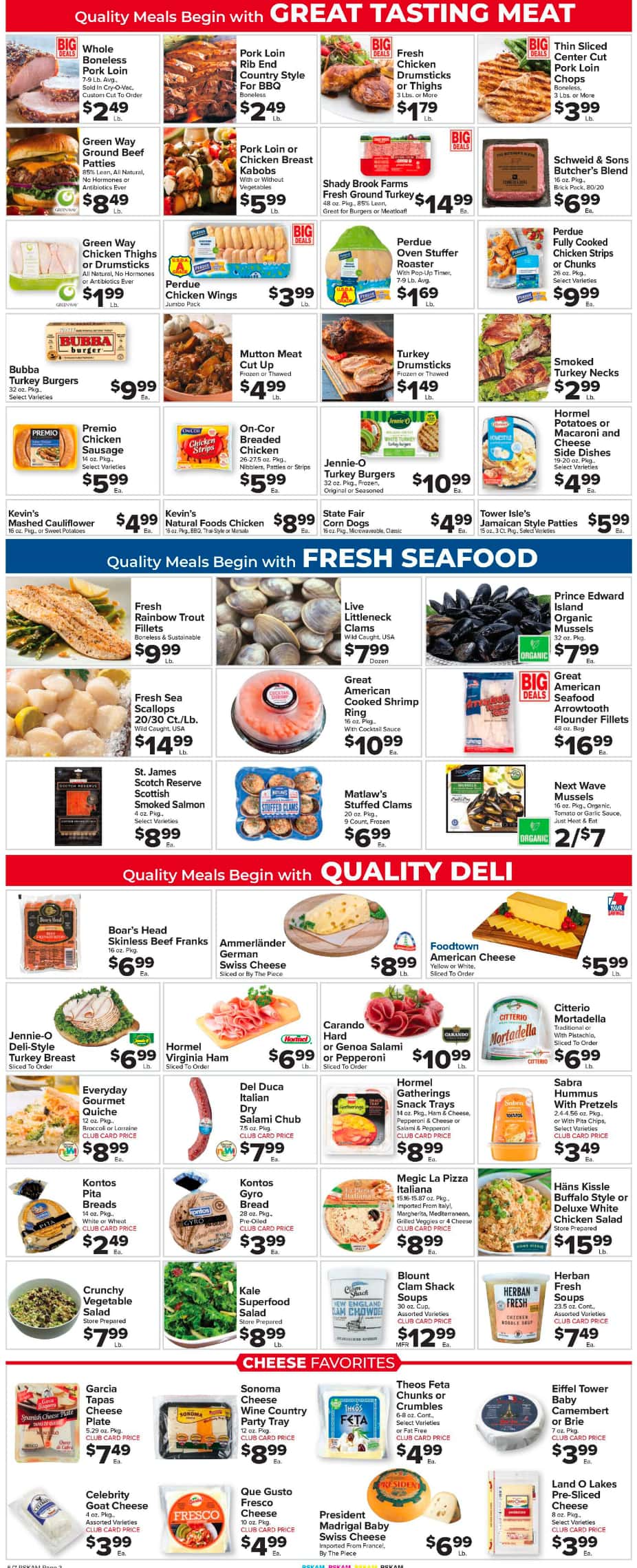 Foodtown July 2024 Weekly Sales, Deals, Discounts and Digital Coupons.