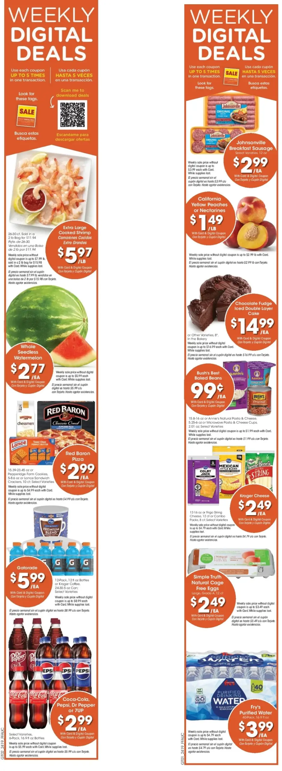 Fry's Food Weekly Ad July 2024 Weekly Sales, Deals, Discounts and Digital Coupons.