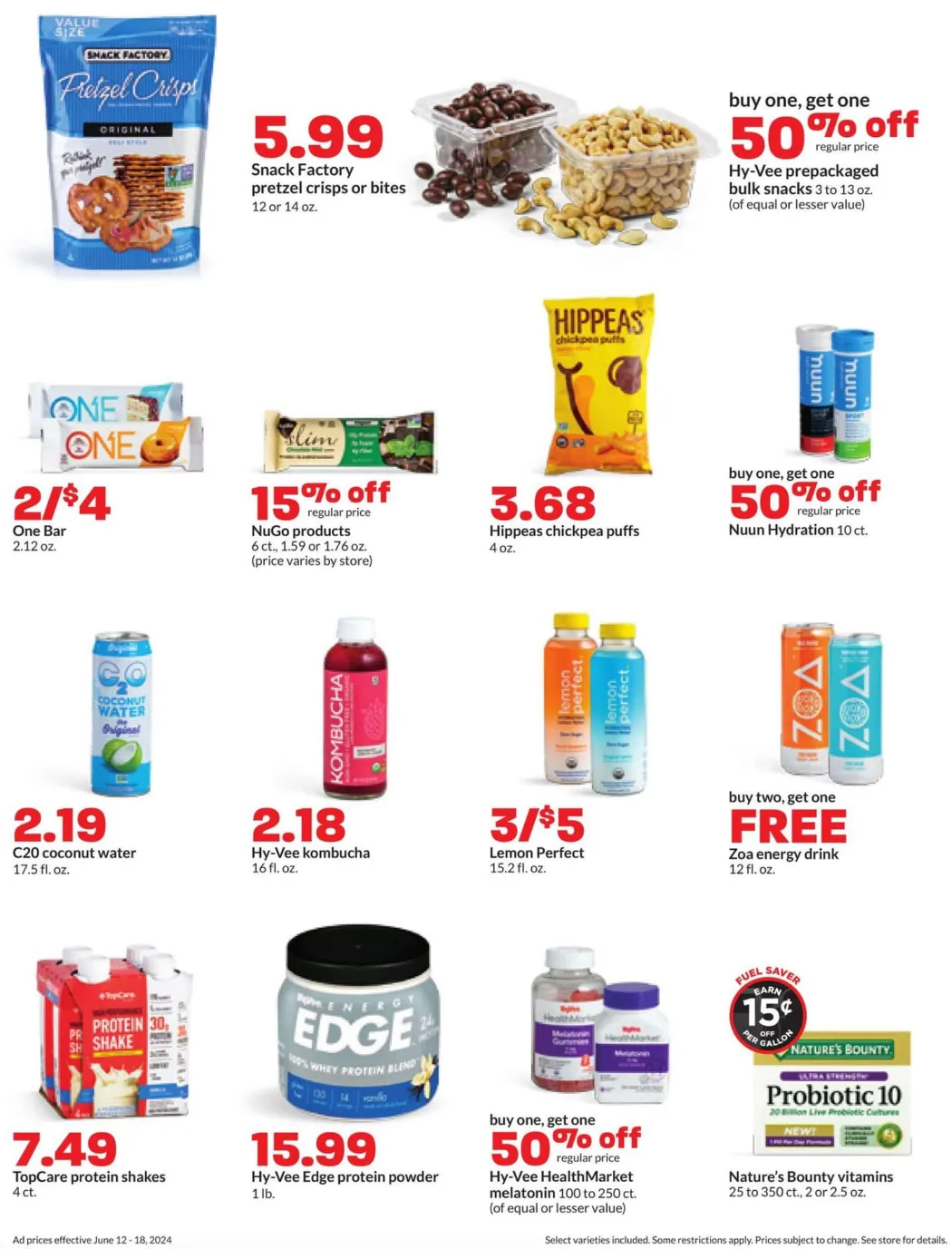 Hy-Vee Weekly Ad July 2024 Weekly Sales, Deals, Discounts and Digital Coupons.