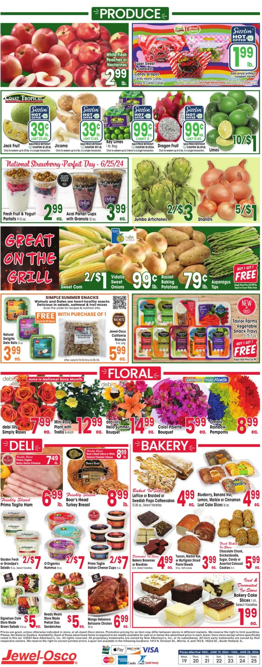 Jewel Osco July 2024 Weekly Sales, Deals, Discounts and Digital Coupons.