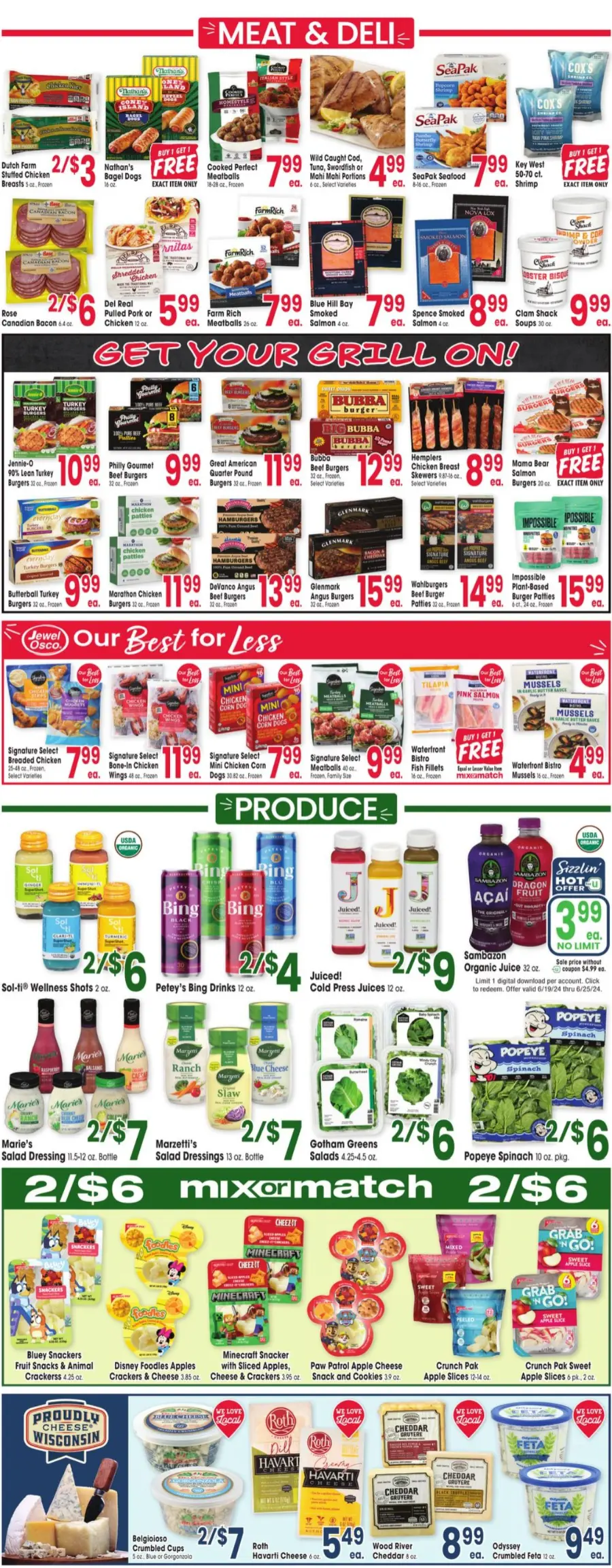 Jewel Osco July 2024 Weekly Sales, Deals, Discounts and Digital Coupons.