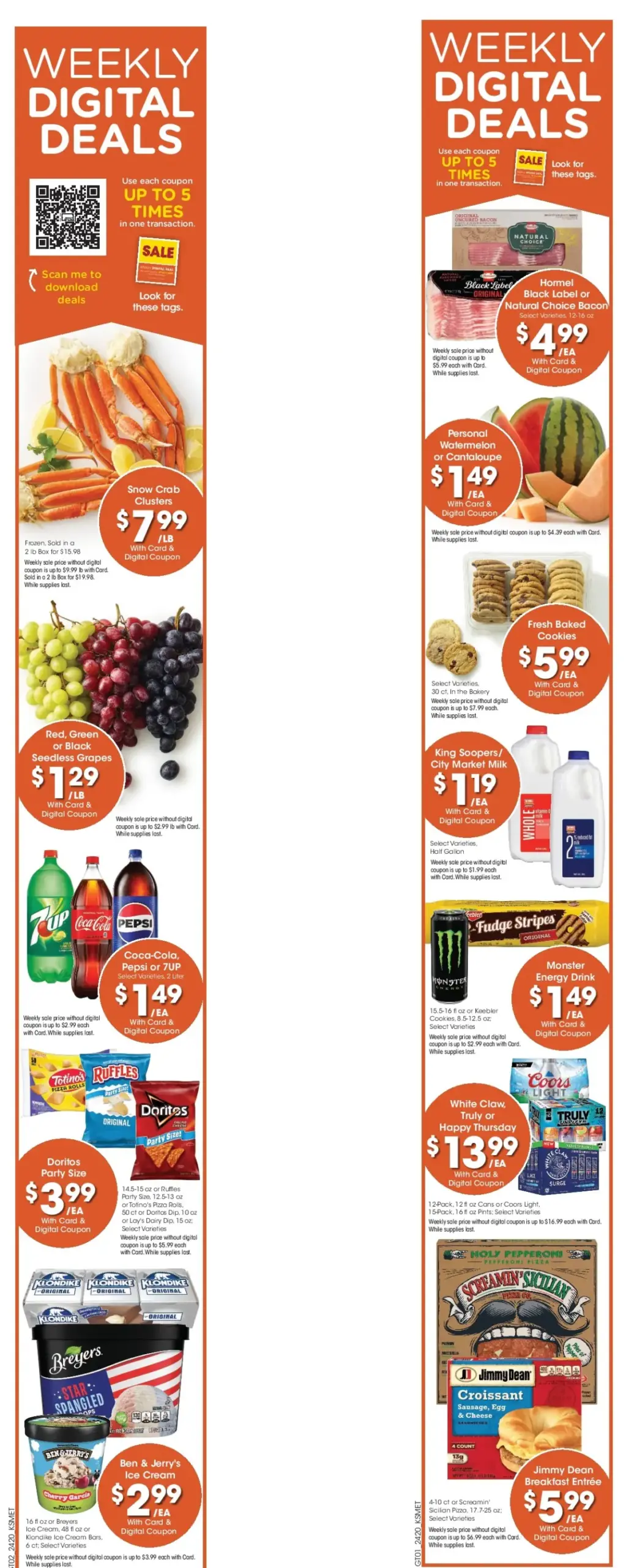 King Soopers July 2024 Weekly Sales, Deals, Discounts and Digital Coupons.