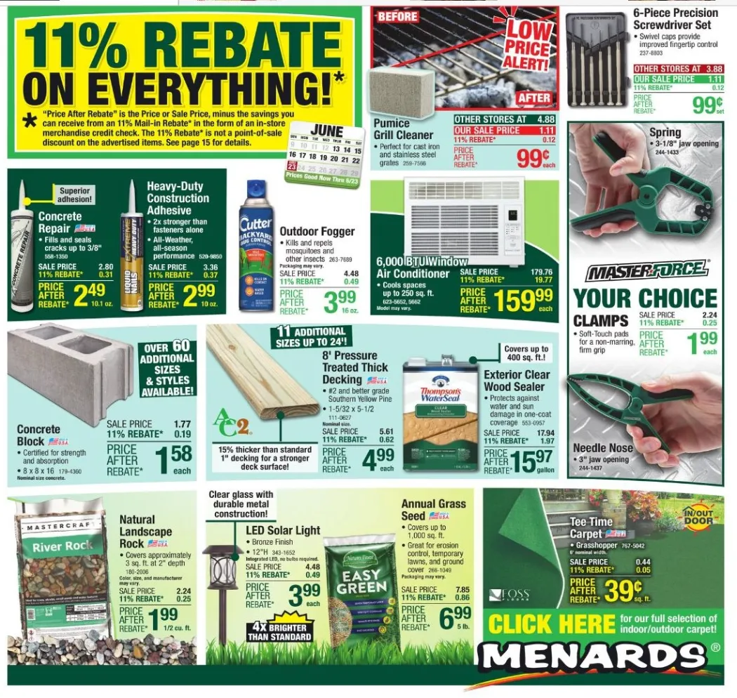 Menards Weekly Ad July 2024 Weekly Sales, Deals, Discounts and Digital Coupons.