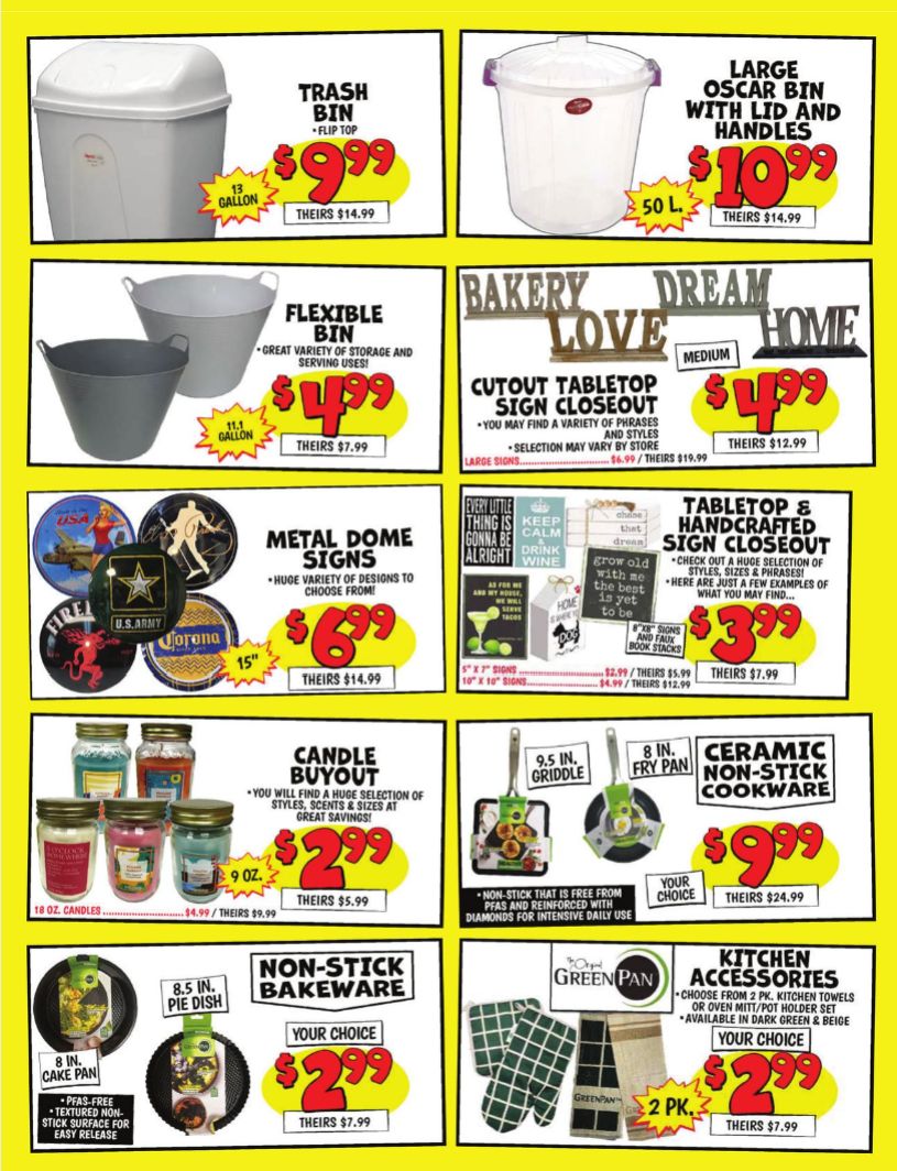 Ollie's Weekly Ad July 2024 Weekly Sales, Deals, Discounts and Digital Coupons.