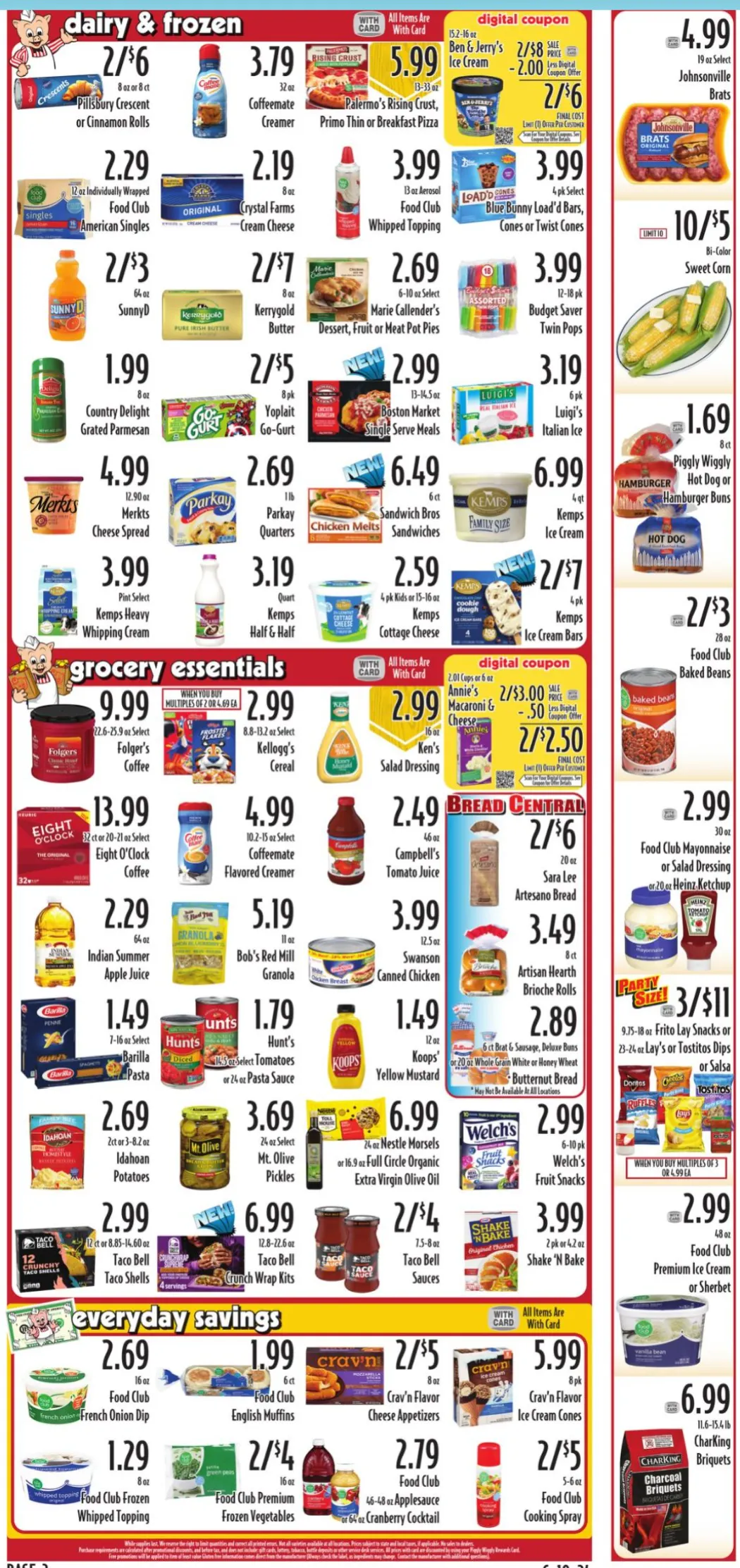 Piggly Wiggly Weekly Ad July 2024 Weekly Sales, Deals, Discounts and Digital Coupons.
