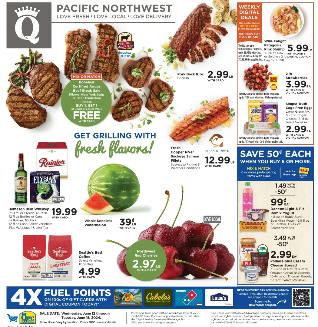 QFC Weekly Ad July 2024 Weekly Sales, Deals, Discounts and Digital Coupons.