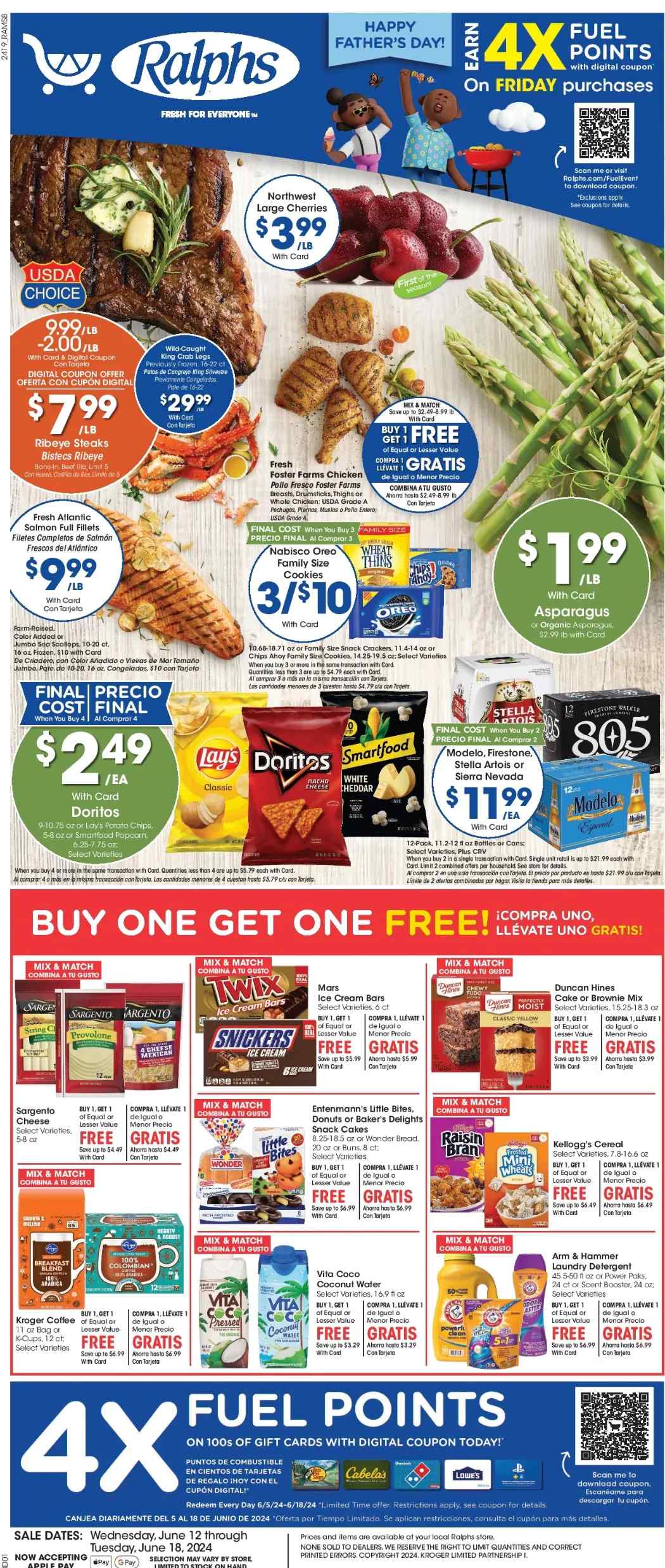 Ralphs Weekly Ad July 2024 Weekly Sales, Deals, Discounts and Digital Coupons.