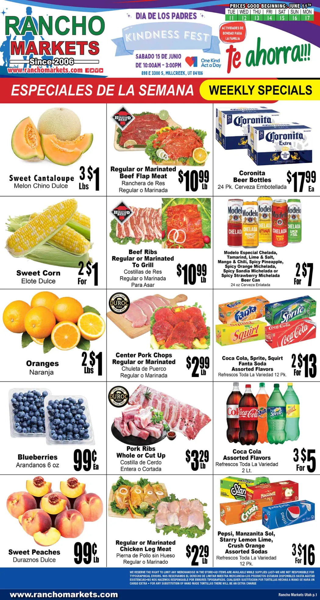 Rancho Markets Weekly Ad July 2024 Weekly Sales, Deals, Discounts and Digital Coupons.