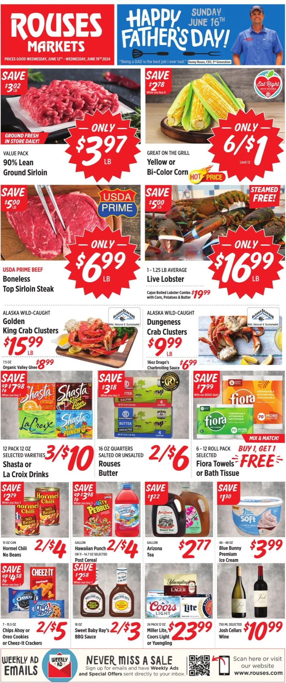 Rouses Weekly Ad July 2024 Weekly Sales, Deals, Discounts and Digital Coupons.