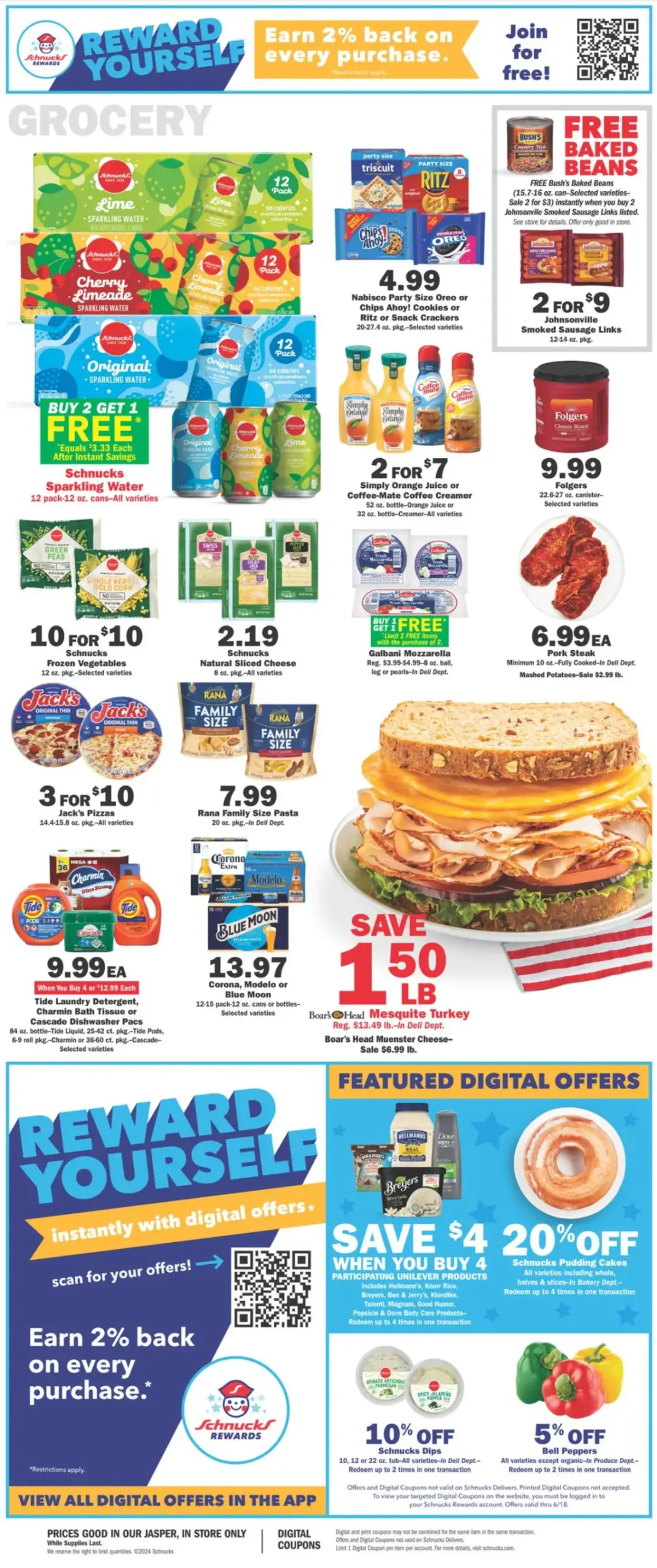 Schnucks Weekly Ad July 2024 Weekly Sales, Deals, Discounts and Digital Coupons.