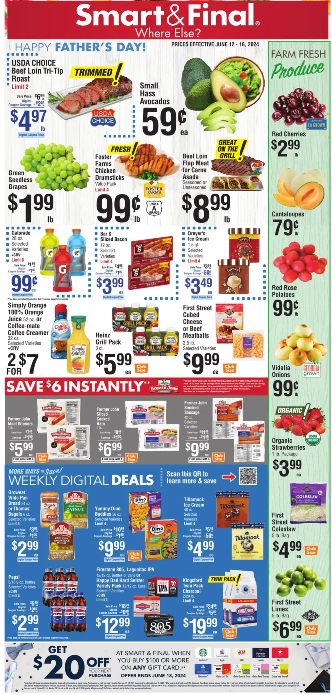Smart and Final Weekly Ad July 2024 Weekly Sales, Deals, Discounts and Digital Coupons.
