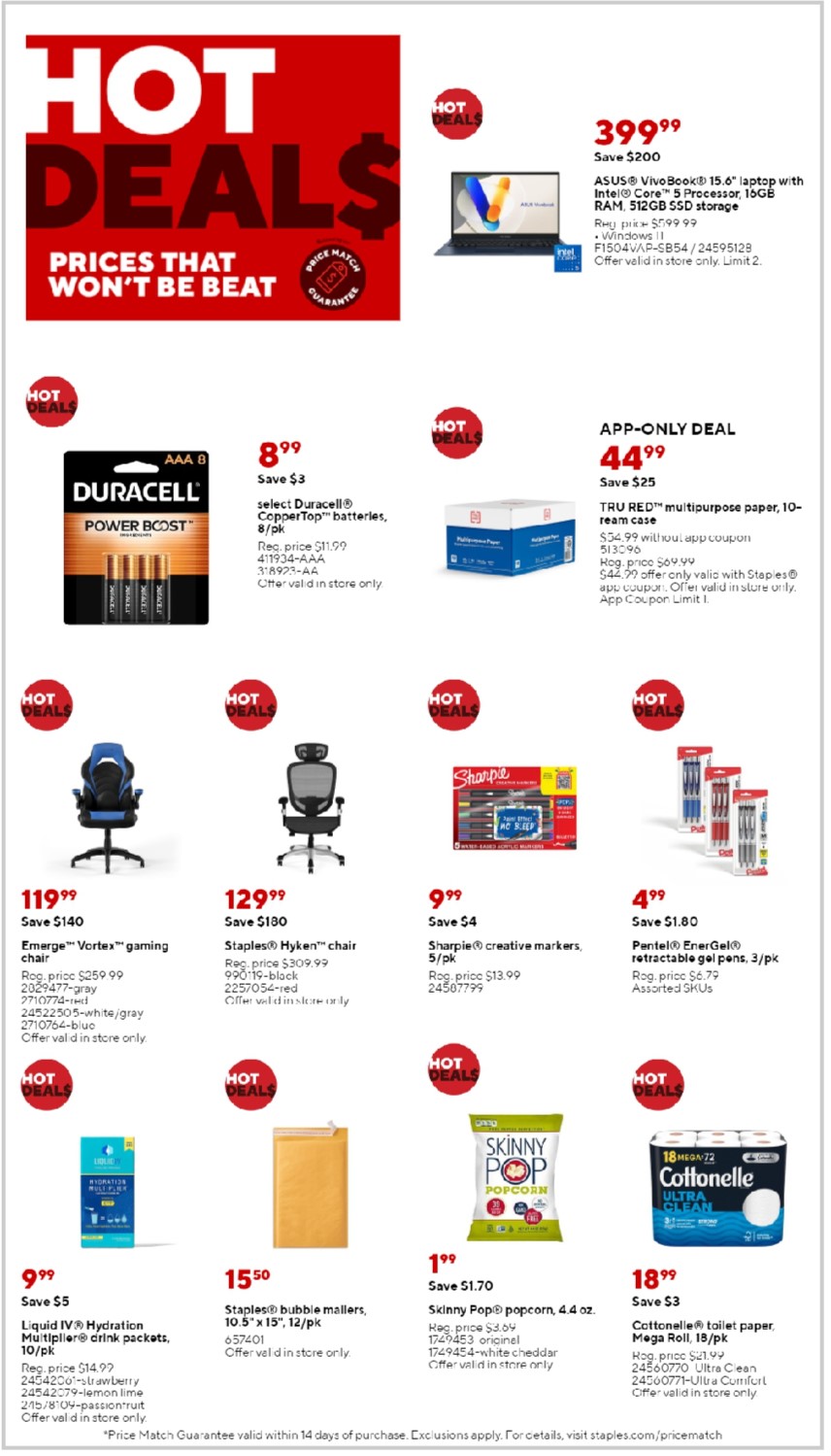 Staples July 2024 Weekly Sales, Deals, Discounts and Digital Coupons.