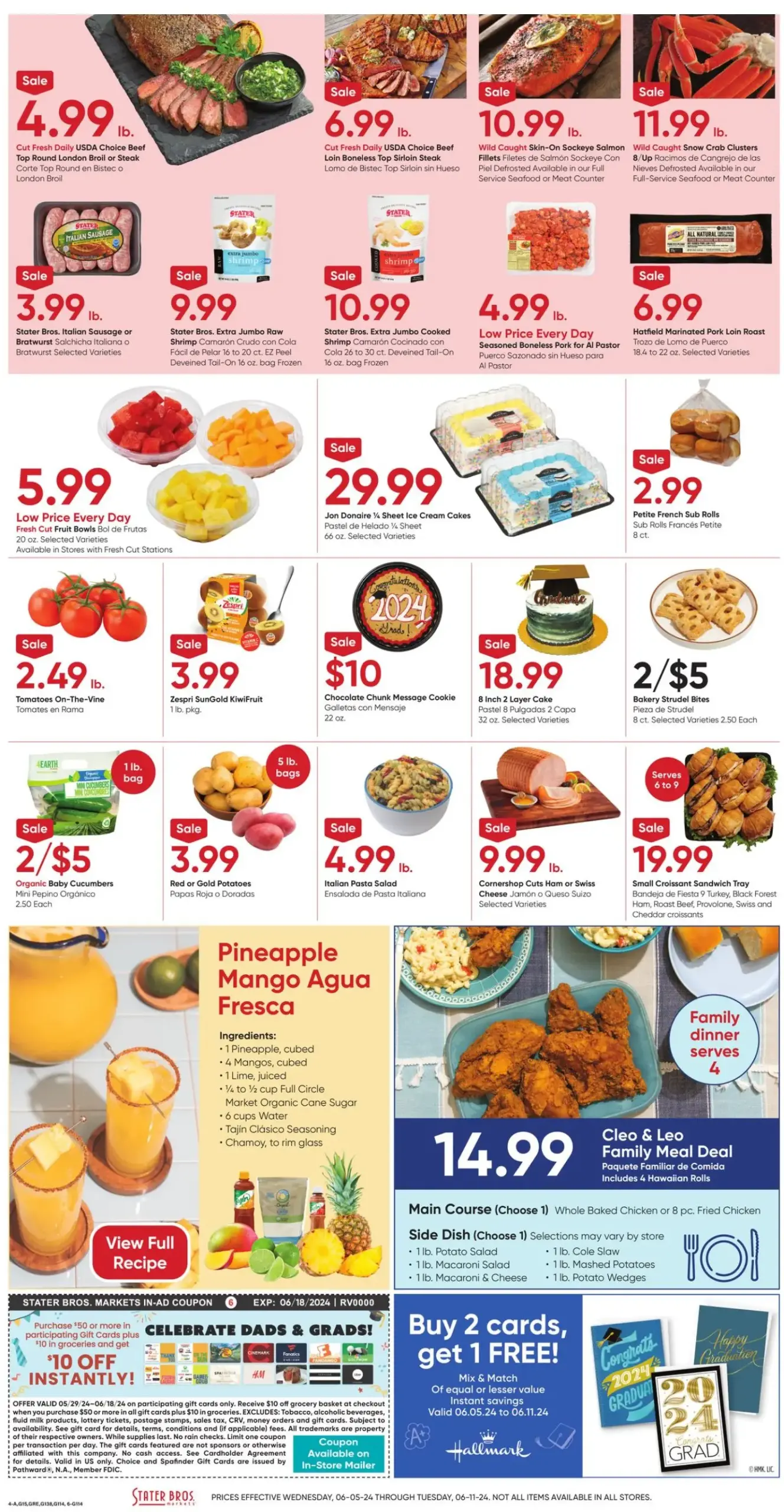 Stater Bros July 2024 Weekly Sales, Deals, Discounts and Digital Coupons.