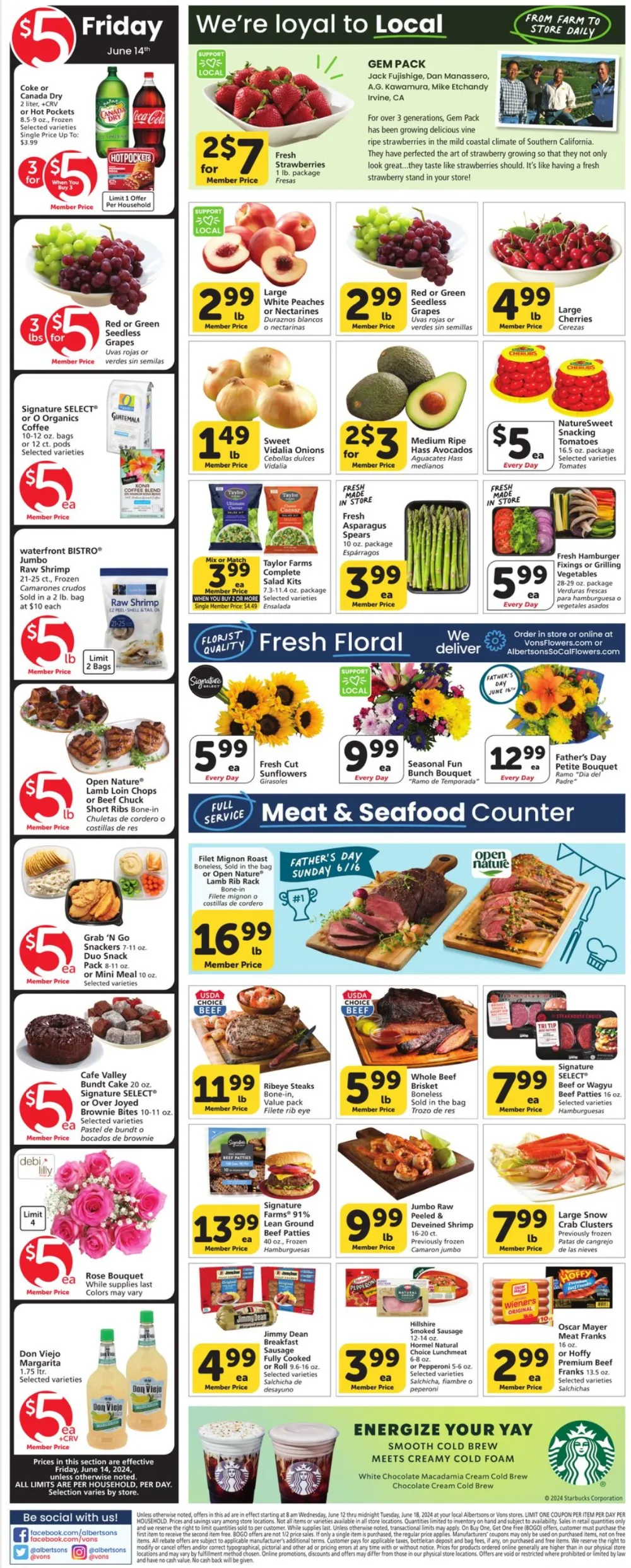 Vons Weekly Ad July 2024 Weekly Sales, Deals, Discounts and Digital Coupons.