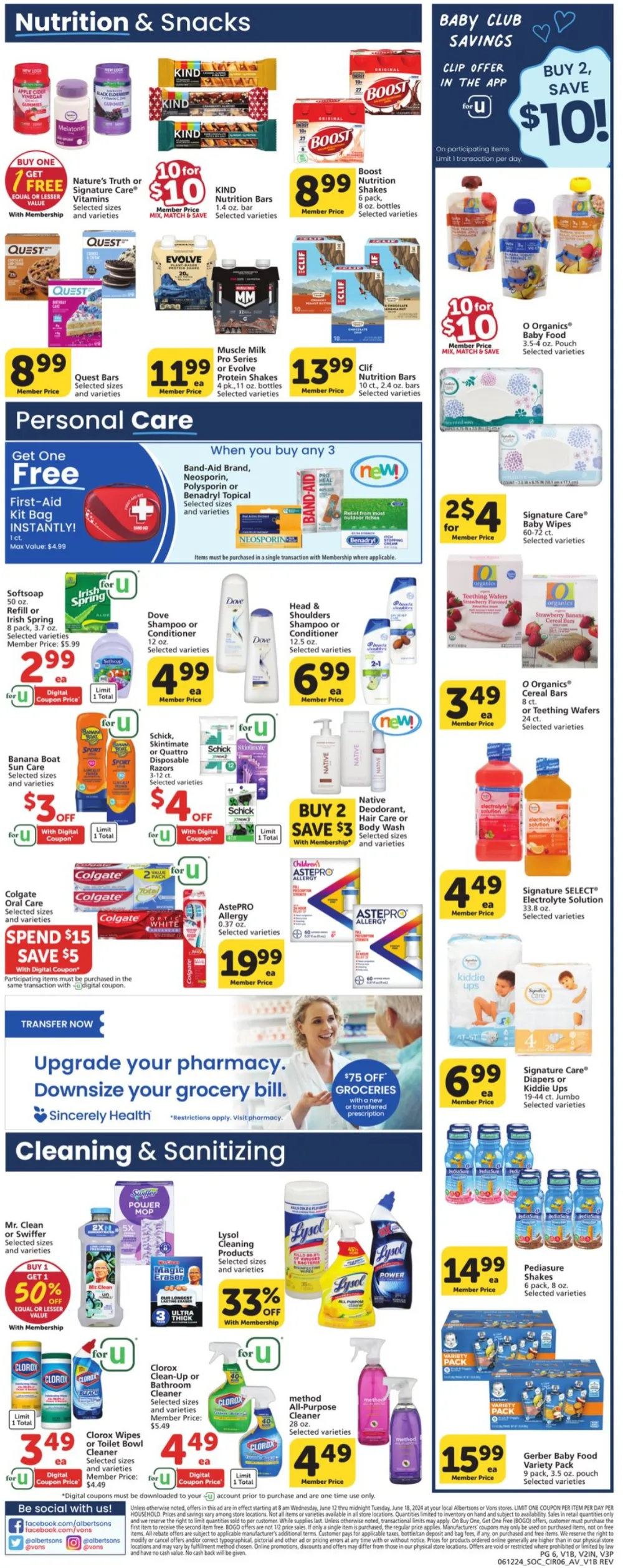 Vons Weekly Ad July 2024 Weekly Sales, Deals, Discounts and Digital Coupons.