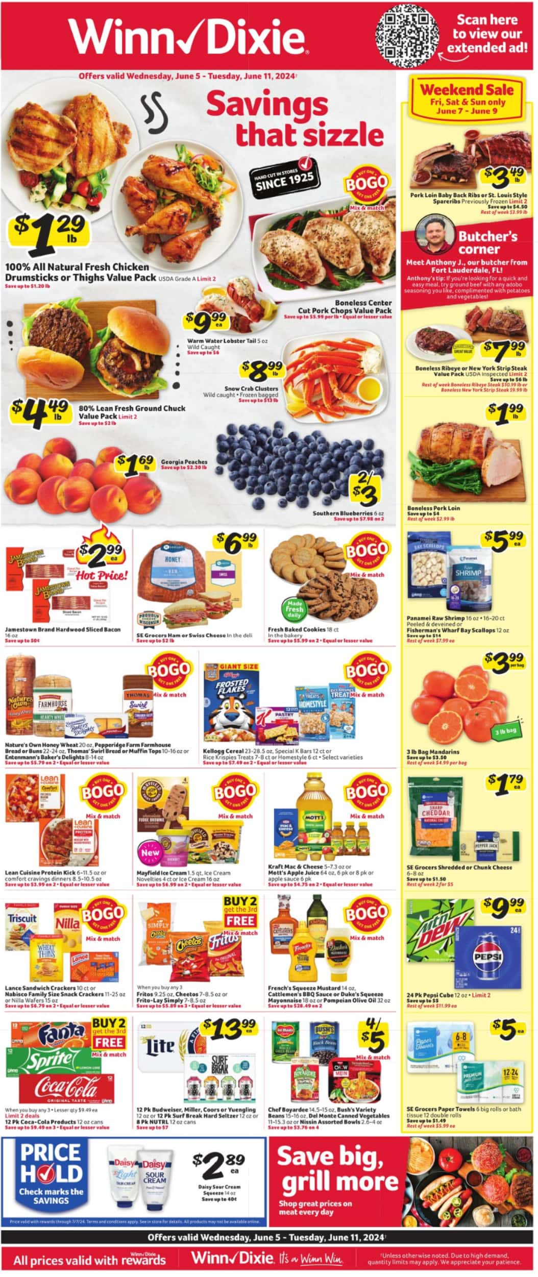 Winn Dixie July 2024 Weekly Sales, Deals, Discounts and Digital Coupons.